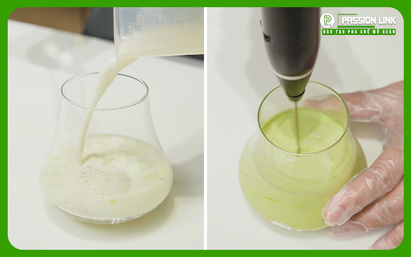 cách làm kem hạt dẻ cười