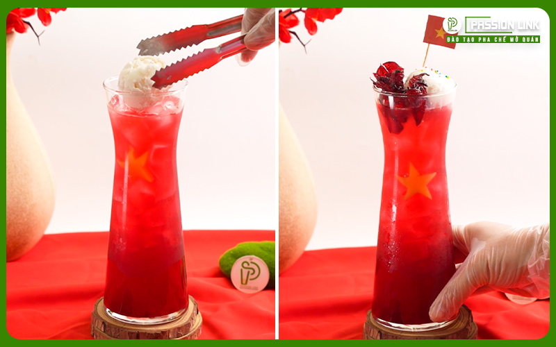 cách làm ô long lạc thần raspberry