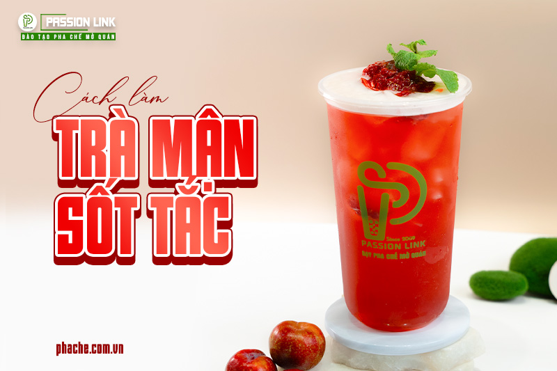 cách làm trà mận sốt tắc