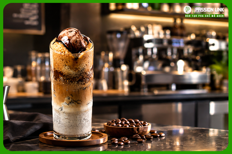 cách pha oreo latte