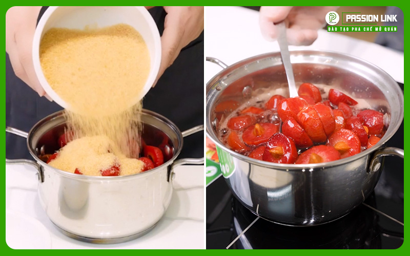 công thức làm mứt mận