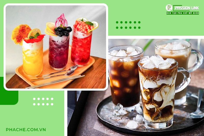 đồ uống quán cafe bóng đá