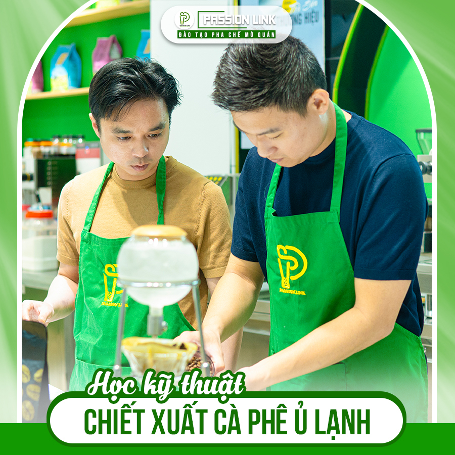 học pha chế cafe cold brew pl