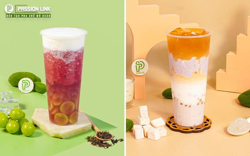 học pha chế trà sữa khoai môn mở quán thương hiệu