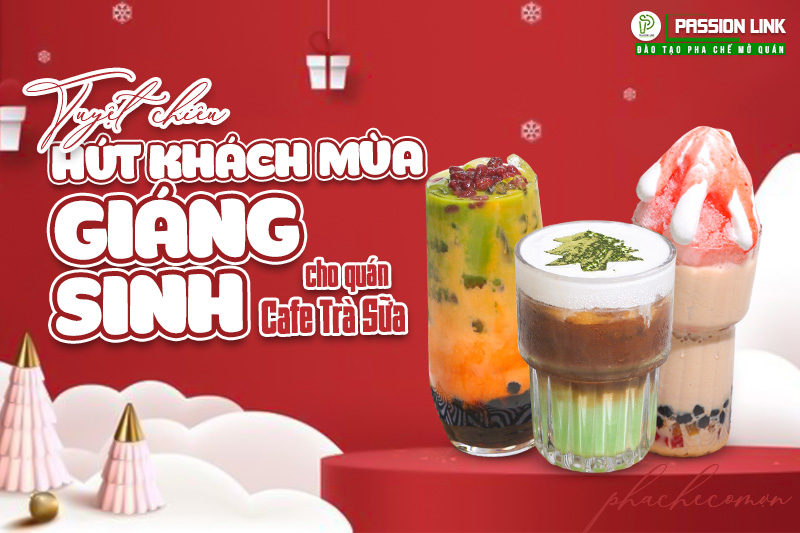 hút khách cho quán cafe giáng sinh