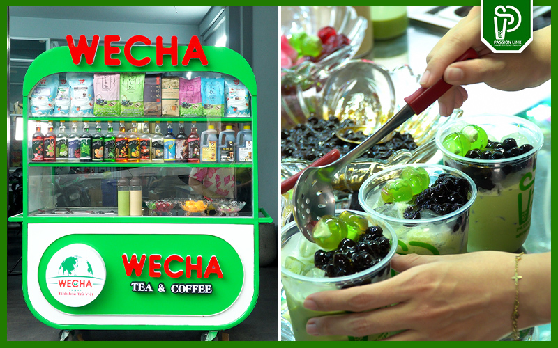 khoá học trà cafe mở quán xe đẩy