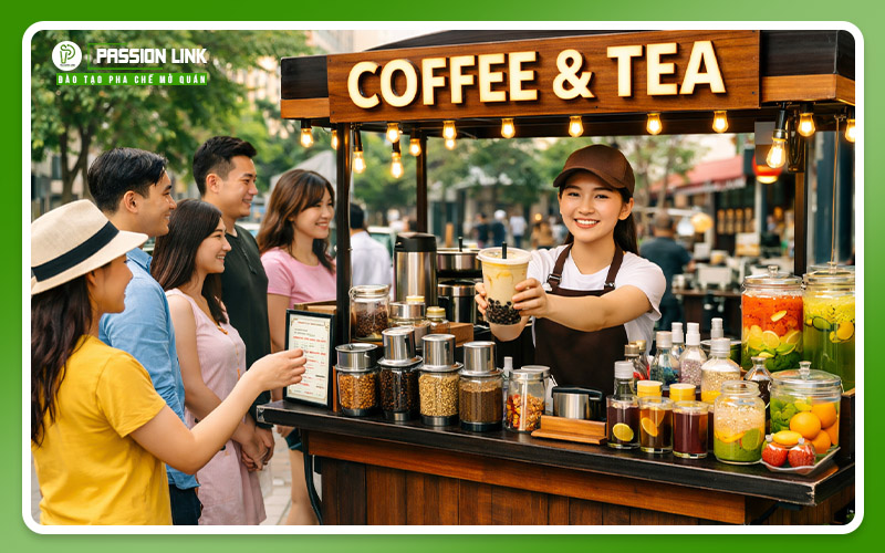 kinh doanh take away xe đẩy