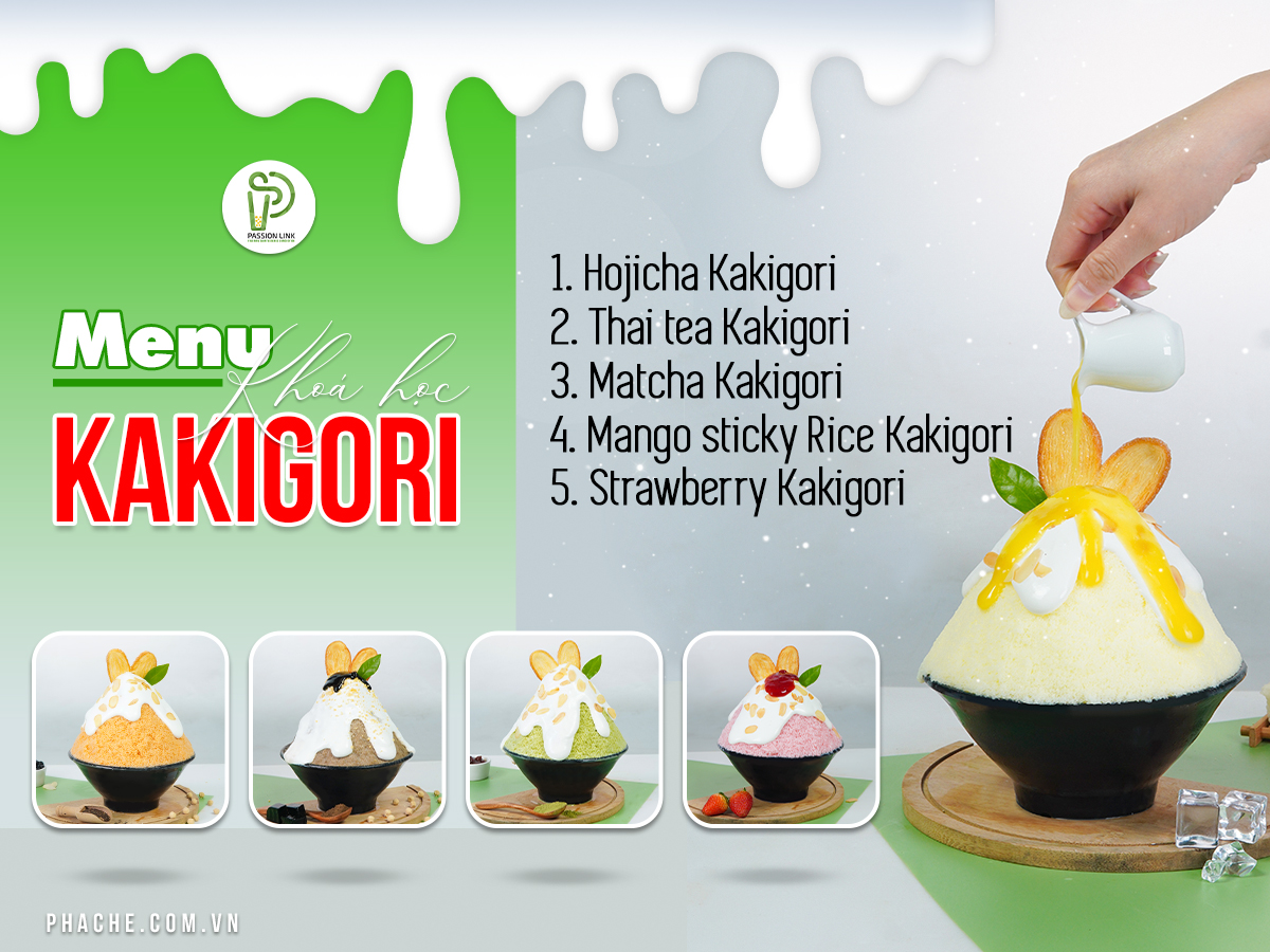 menu khoá học kakigori