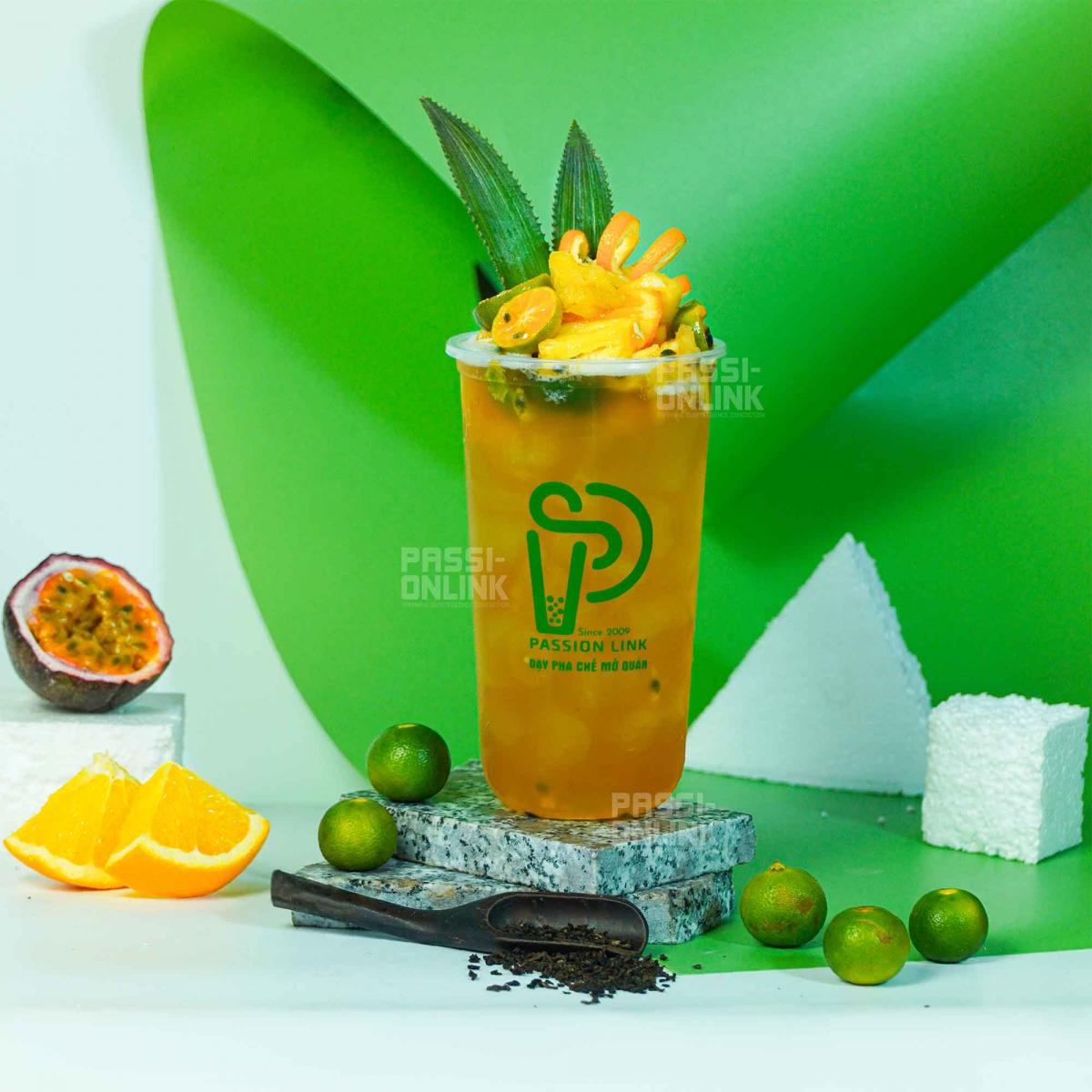 trà cam vàng chanh dây dứa tắc