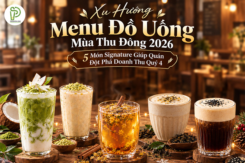 xu hướng đồ uống mùa đông